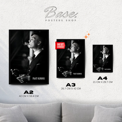 Peaky Blinders Thomas Shelby B&W