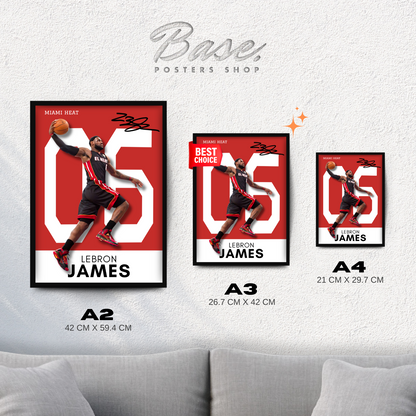 Lebron James x Miami Heat