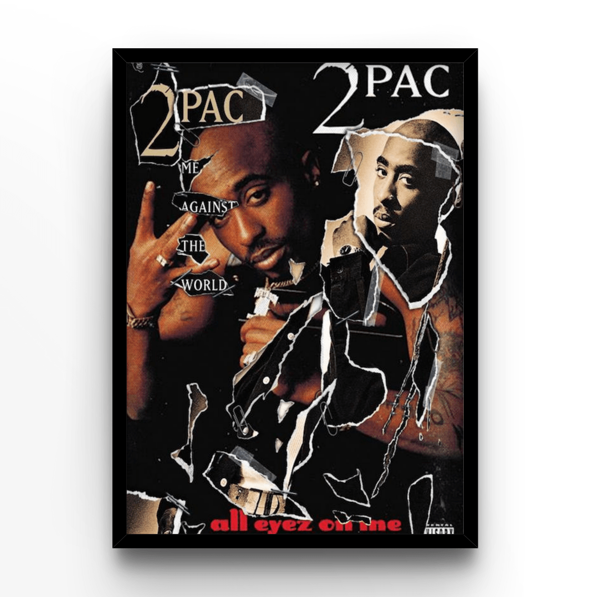 2PAC - A4, A3, A2 Posters Base - Poster Print Shop / Art Prints / PostersBase