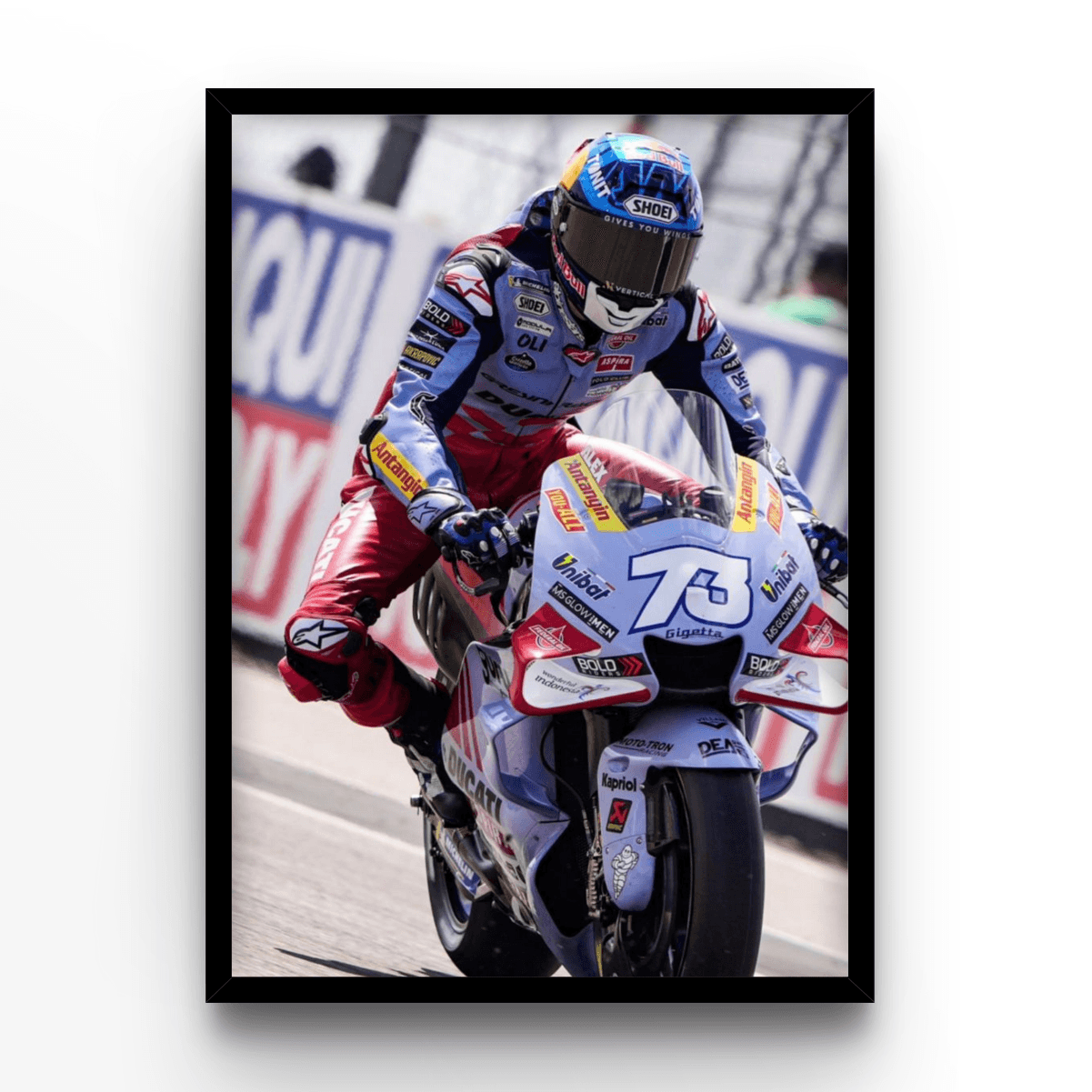 Alex Marquez 1 - A4, A3, A2 Posters Base - Poster Print Shop / Art Prints / PostersBase