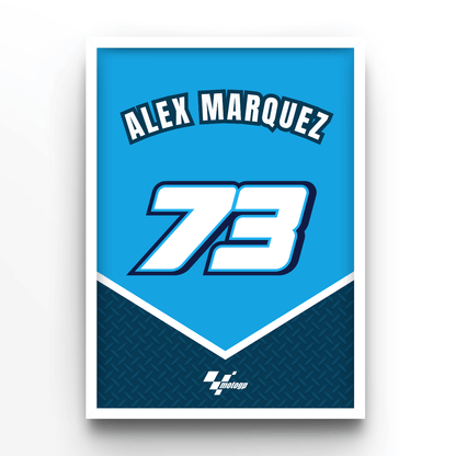 Alex Marquez - A4, A3, A2 Posters Base - Poster Print Shop / Art Prints / PostersBase