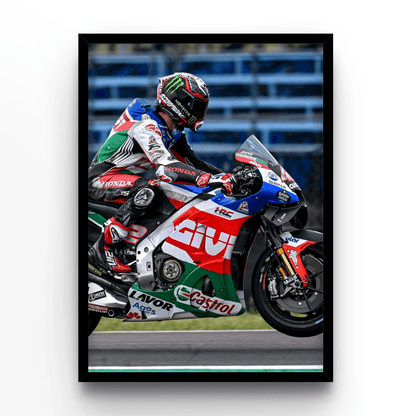 Alex Rins 2 - A4, A3, A2 Posters Base - Poster Print Shop / Art Prints / PostersBase
