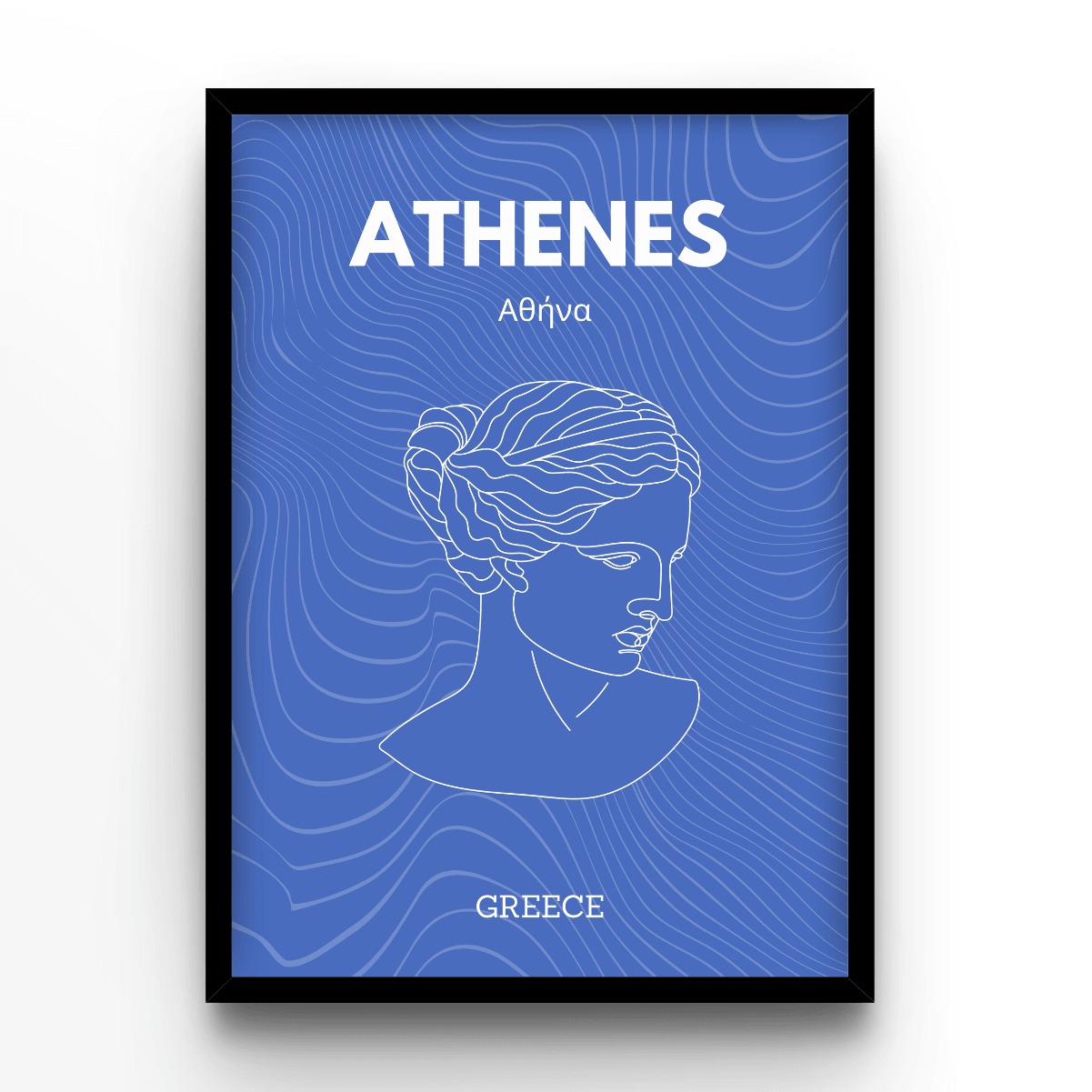 Athènes - A4, A3, A2 Posters Base - Poster Print Shop / Art Prints / PostersBase