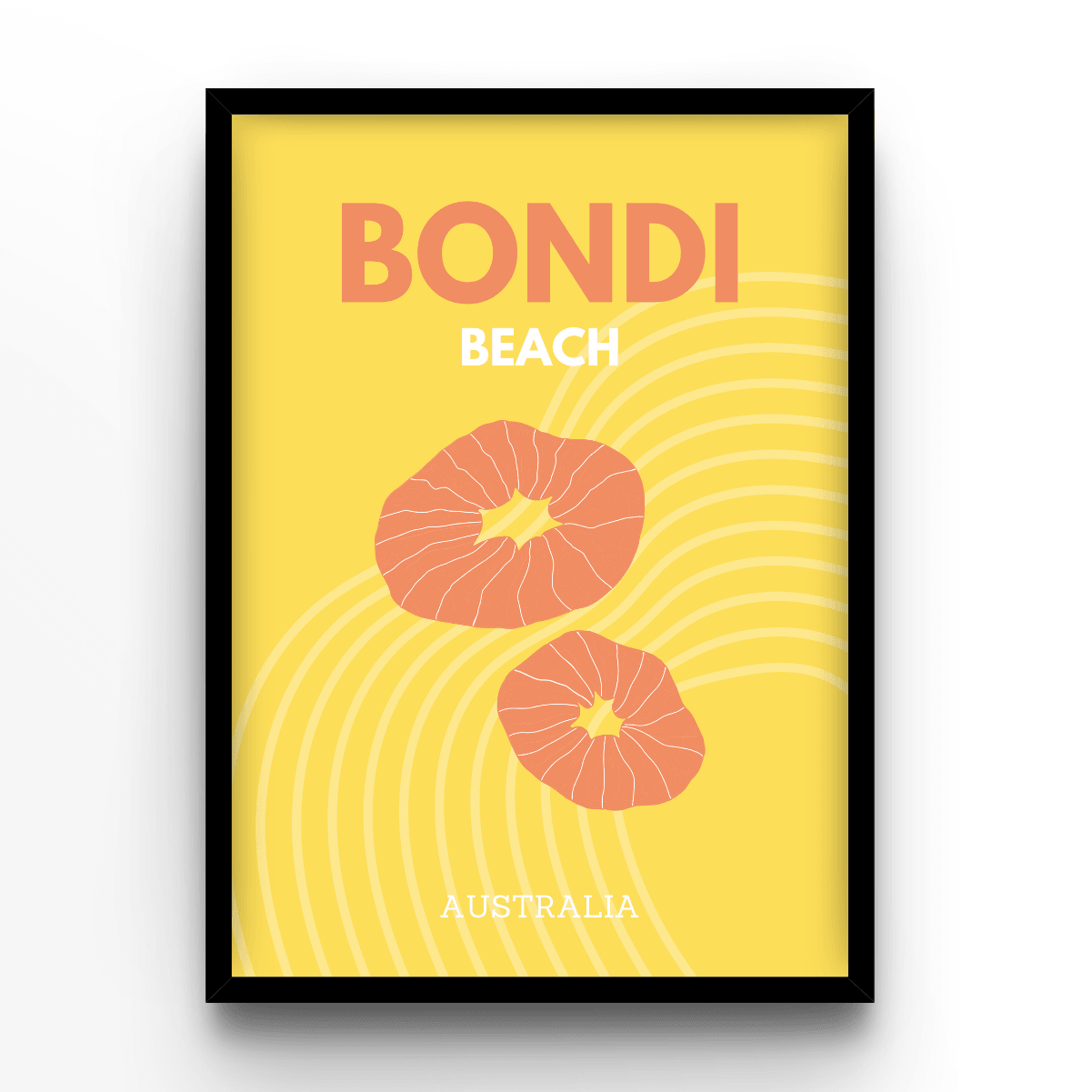 Bondi - A4, A3, A2 Posters Base - Poster Print Shop / Art Prints / PostersBase