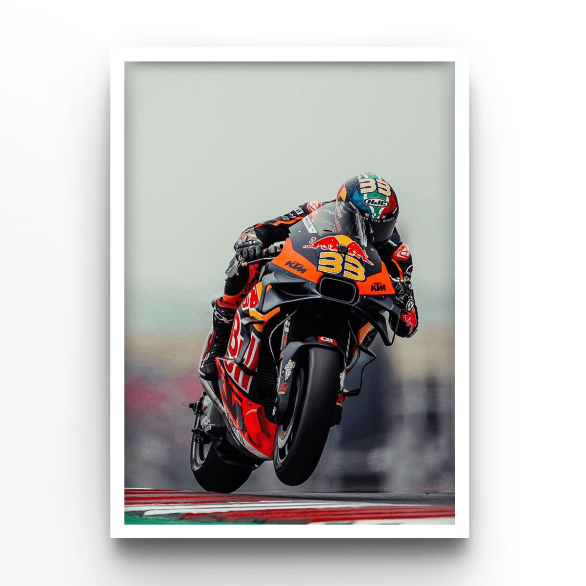 Brad Binder 1 - A4, A3, A2 Posters Base - Poster Print Shop / Art Prints / PostersBase