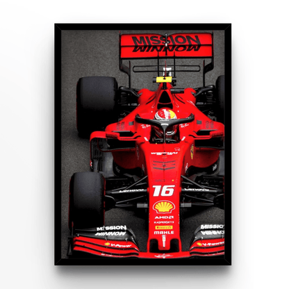 Charles Leclerc 2 - A4, A3, A2 Posters Base - Poster Print Shop / Art Prints / PostersBase
