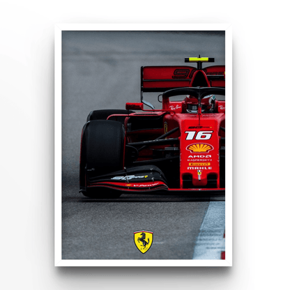 Charles Leclerc 3 - A4, A3, A2 Posters Base - Poster Print Shop / Art Prints / PostersBase