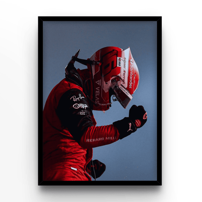 Charles Leclerc 6 - A4, A3, A2 Posters Base - Poster Print Shop / Art Prints / PostersBase