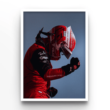 Charles Leclerc 6 - A4, A3, A2 Posters Base - Poster Print Shop / Art Prints / PostersBase