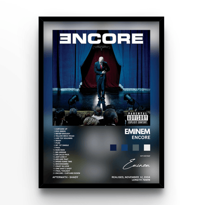 Eminem Encore - A4, A3, A2 Posters Base - Poster Print Shop / Art Prints / PostersBase