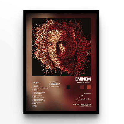 Eminem Relapse:Refill - A4, A3, A2 Posters Base - Poster Print Shop / Art Prints / PostersBase