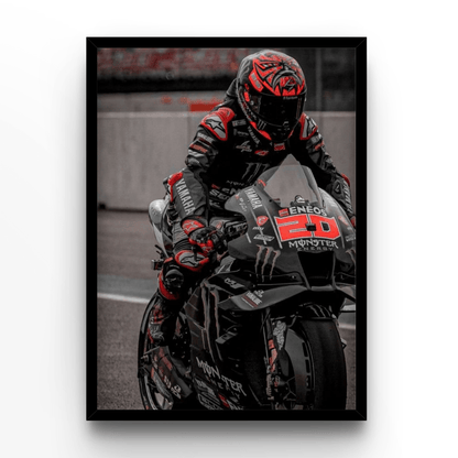 Fabio Quartararo 1 - A4, A3, A2 Posters Base - Poster Print Shop / Art Prints / PostersBase