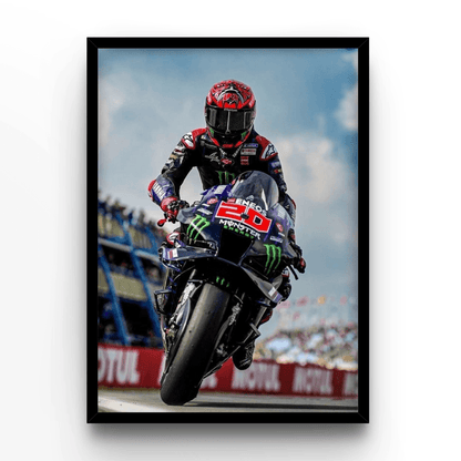 Fabio Quartararo 2 - A4, A3, A2 Posters Base - Poster Print Shop / Art Prints / PostersBase
