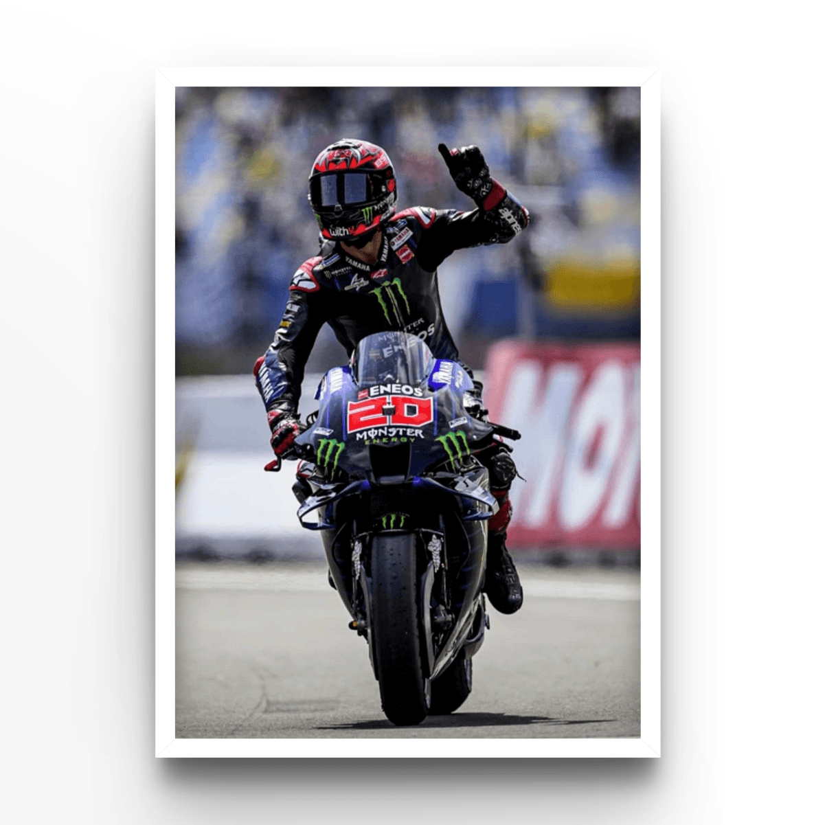 Fabio Quartararo 4 - A4, A3, A2 Posters Base - Poster Print Shop / Art Prints / PostersBase