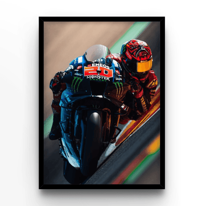 Fabio Quartararo 6 - A4, A3, A2 Posters Base - Poster Print Shop / Art Prints / PostersBase