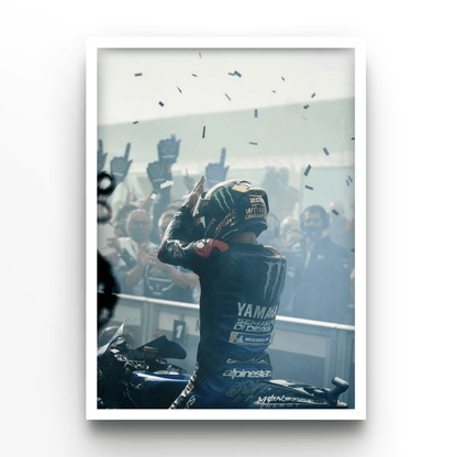 Fabio Quartararo 8 - A4, A3, A2 Posters Base - Poster Print Shop / Art Prints / PostersBase