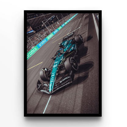 Fernando Alonso 3 - A4, A3, A2 Posters Base - Poster Print Shop / Art Prints / PostersBase