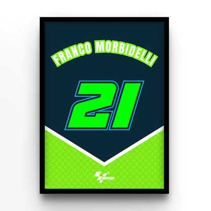 Franco Morbidelli - A4, A3, A2 Posters Base - Poster Print Shop / Art Prints / PostersBase