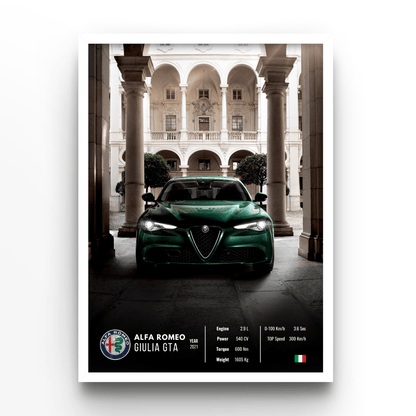 GIULIA GTA Collector - A4, A3, A2 Posters Base - Poster Print Shop / Art Prints / PostersBase