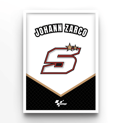Johann Zarco - A4, A3, A2 Posters Base - Poster Print Shop / Art Prints / PostersBase