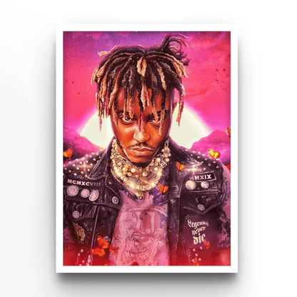 Juice Wrld Legends Never Die Cover - A4, A3, A2 Posters Base - Poster Print Shop / Art Prints / PostersBase