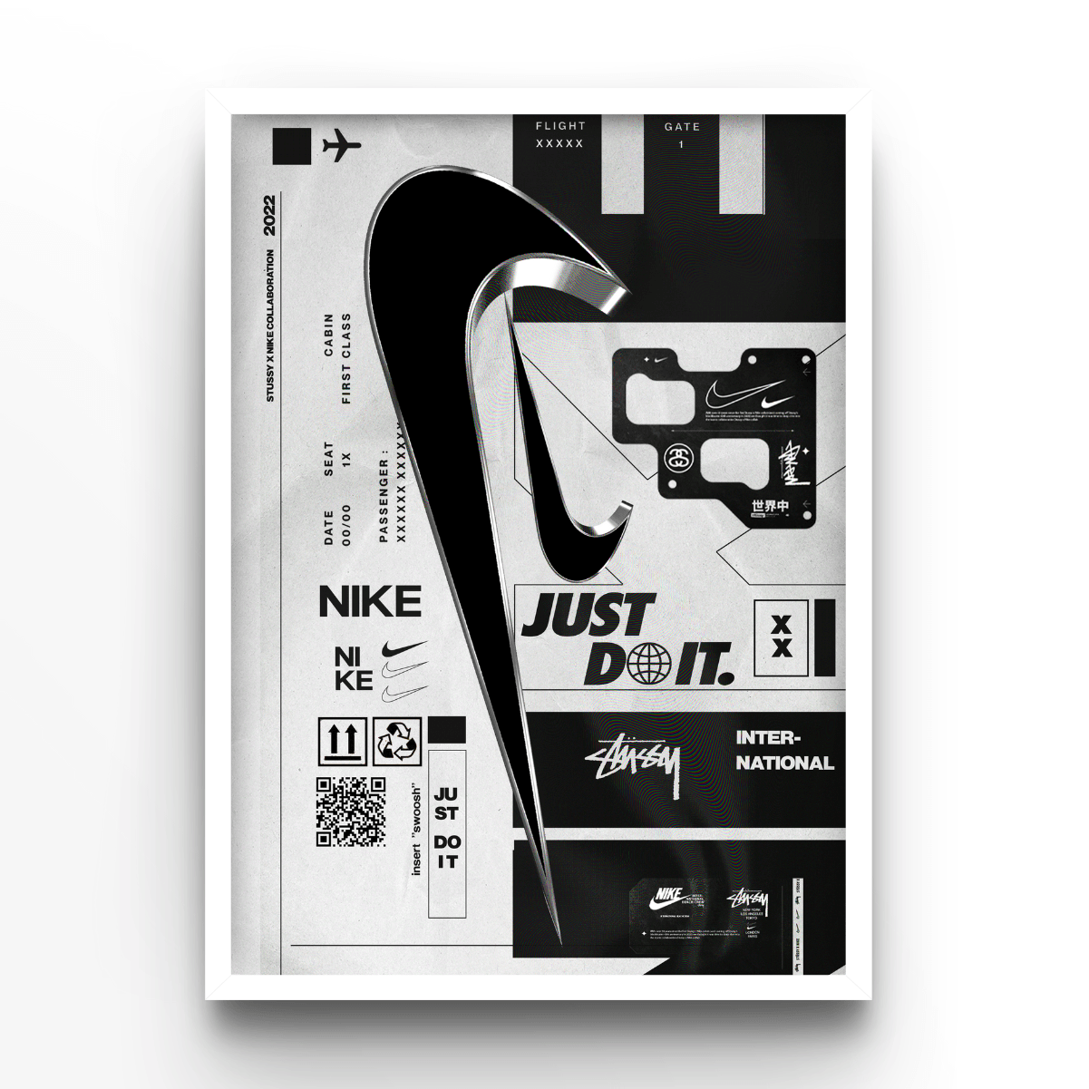 Just do it - A4, A3, A2 Posters Base - Poster Print Shop / Art Prints / PostersBase