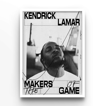 Kendrick Lamar - A4, A3, A2 Posters Base - Poster Print Shop / Art Prints / PostersBase