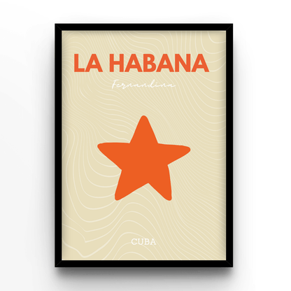 La Habana - A4, A3, A2 Posters Base - Poster Print Shop / Art Prints / PostersBase