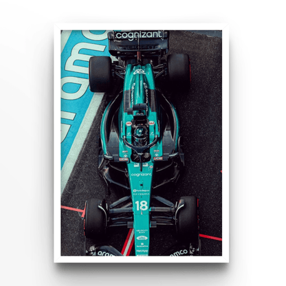 Lance Stroll - A4, A3, A2 Posters Base - Poster Print Shop / Art Prints / PostersBase
