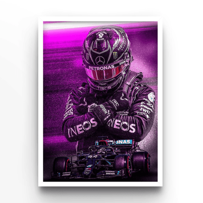 Lewis Hamilton 3 - A4, A3, A2 Posters Base - Poster Print Shop / Art Prints / PostersBase