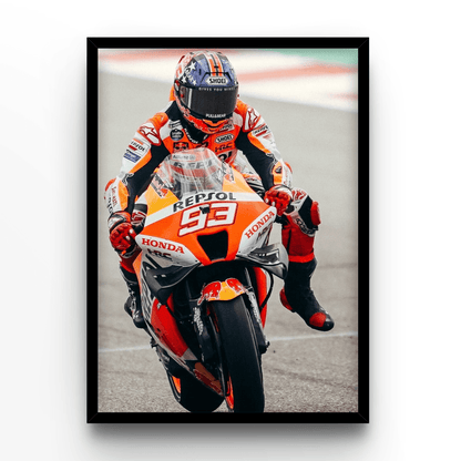 Marc Marquez 3 - A4, A3, A2 Posters Base - Poster Print Shop / Art Prints / PostersBase
