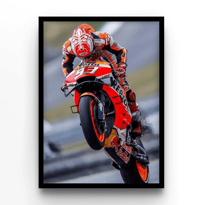 Marc Marquez 5 - A4, A3, A2 Posters Base - Poster Print Shop / Art Prints / PostersBase