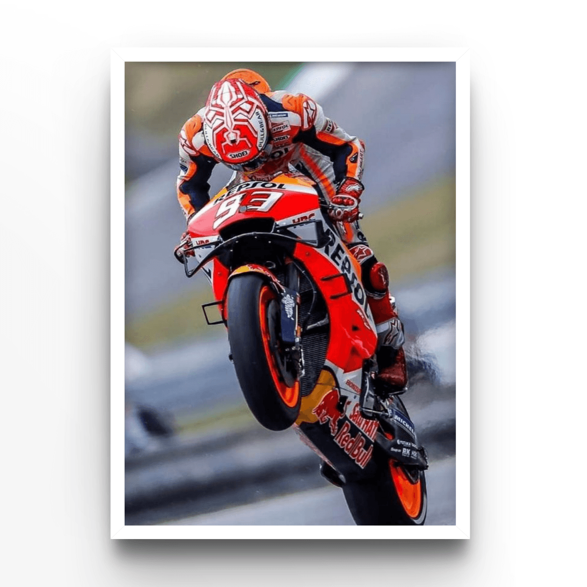 Marc Marquez 5 - A4, A3, A2 Posters Base - Poster Print Shop / Art Prints / PostersBase