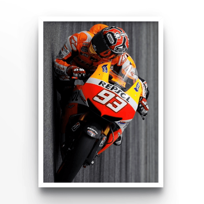 Marc Marquez 6 - A4, A3, A2 Posters Base - Poster Print Shop / Art Prints / PostersBase