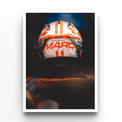 Marc Marquez 7 - A4, A3, A2 Posters Base - Poster Print Shop / Art Prints / PostersBase