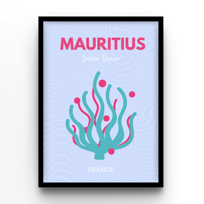 Mauritius - A4, A3, A2 Posters Base - Poster Print Shop / Art Prints / PostersBase