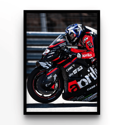Maverick Viñales 2 - A4, A3, A2 Posters Base - Poster Print Shop / Art Prints / PostersBase
