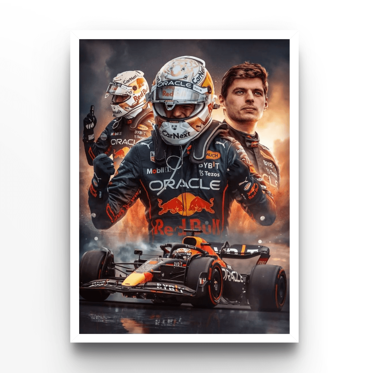Max Verstappen 4 - A4, A3, A2 Posters Base - Poster Print Shop / Art Prints / PostersBase