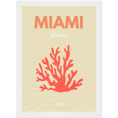 Miami - A4, A3, A2 Posters Base - Poster Print Shop / Art Prints / PostersBase