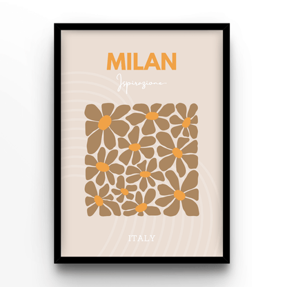Milan - A4, A3, A2 Posters Base - Poster Print Shop / Art Prints / PostersBase