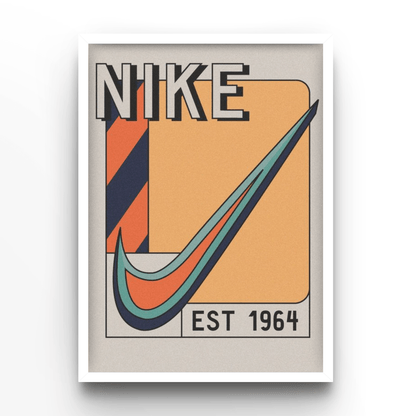 Nike 1964 Orange - A4, A3, A2 Posters Base - Poster Print Shop / Art Prints / PostersBase