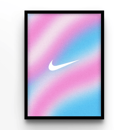 Nike Blur Candy - A4, A3, A2 Posters Base - Poster Print Shop / Art Prints / PostersBase