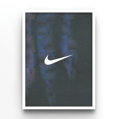 Nike Blur VHS - A4, A3, A2 Posters Base - Poster Print Shop / Art Prints / PostersBase