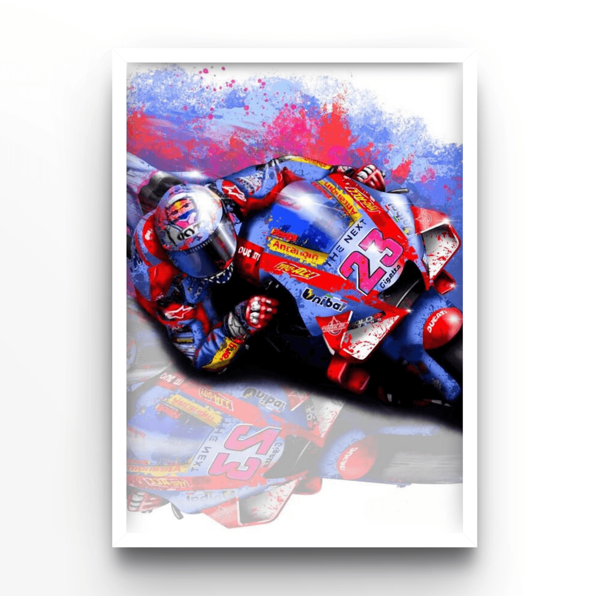 Paint Bastianini - A4, A3, A2 Posters Base - Poster Print Shop / Art Prints / PostersBase