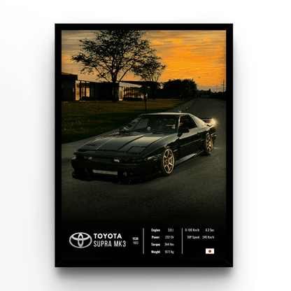 Supra MK3 Collector - A4, A3, A2 Posters Base - Poster Print Shop / Art Prints / PostersBase