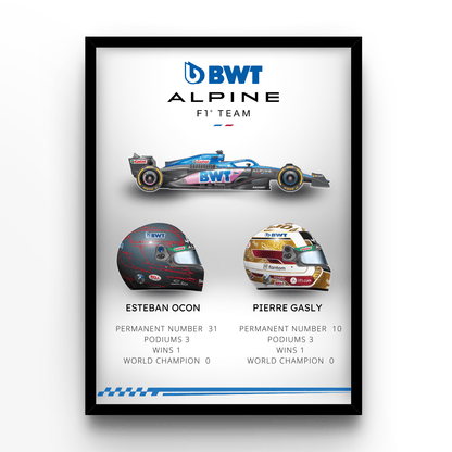 Team Alpine 2023 - A4, A3, A2 Posters Base - Poster Print Shop / Art Prints / PostersBase