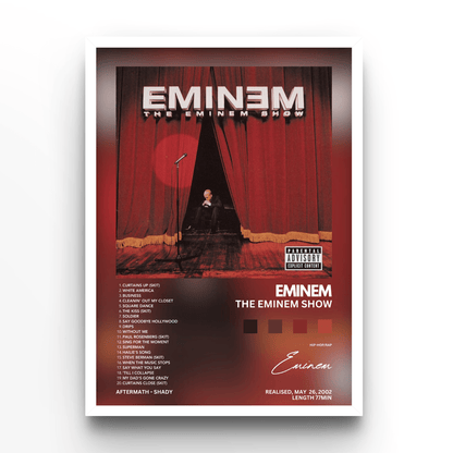 The Eminem Show - A4, A3, A2 Posters Base - Poster Print Shop / Art Prints / PostersBase