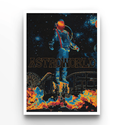 Travis Scott Astroboy - A4, A3, A2 Posters Base - Poster Print Shop / Art Prints / PostersBase