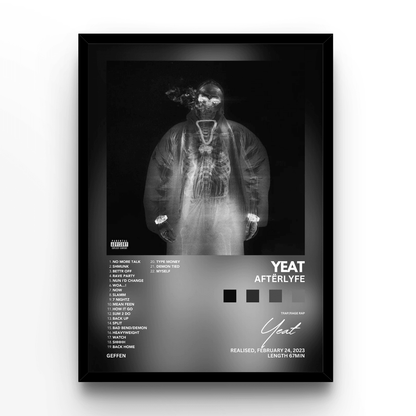 Yeat Aftërlyfe - A4, A3, A2 Posters Base - Poster Print Shop / Art Prints / PostersBase